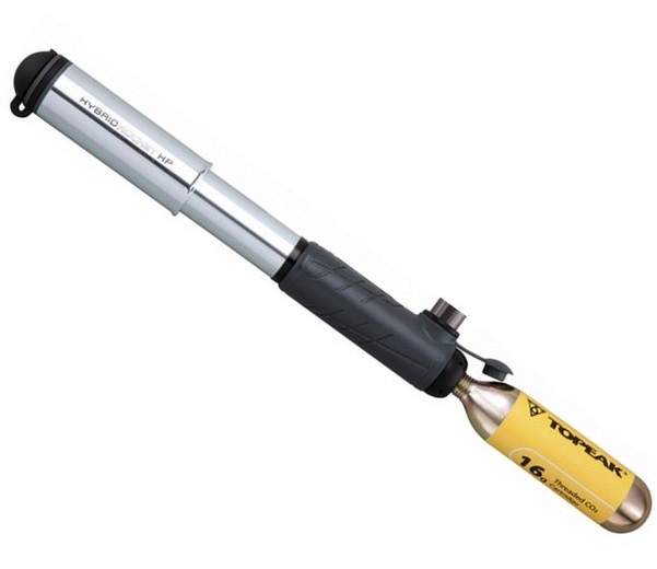 Pumpa Topeak Hybrid Rocket HP + CO2 bombička