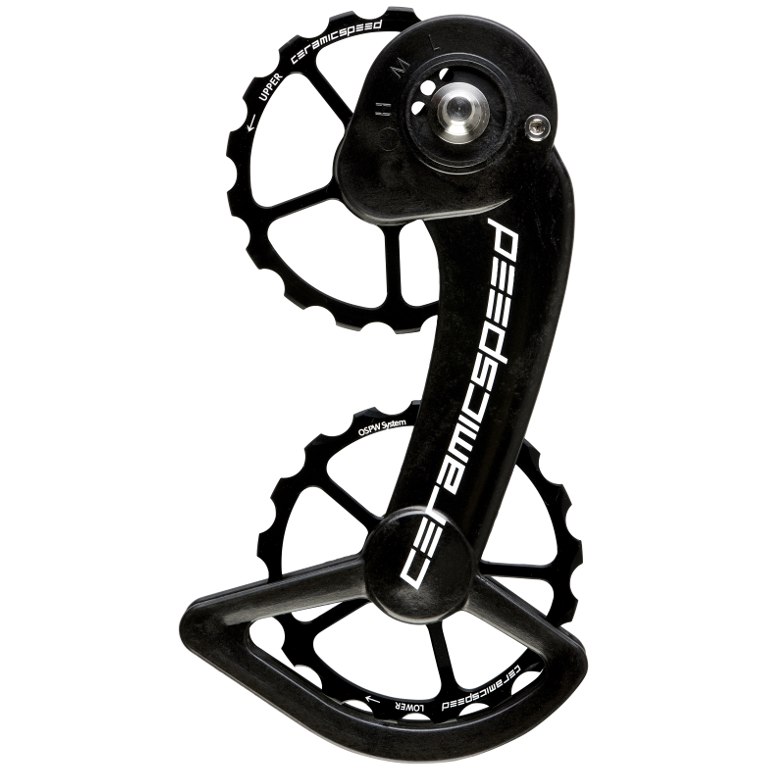 Ramienko+kladky CeramicSpeed 17T Sram ETap 11sp čierne