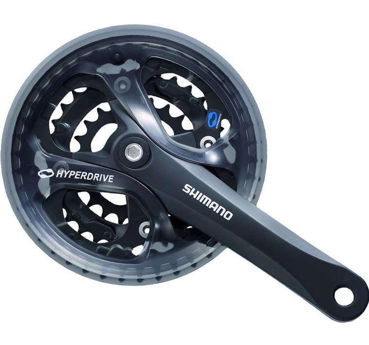 Cross kľuky Shimano FC-M361 3x9sp čierne