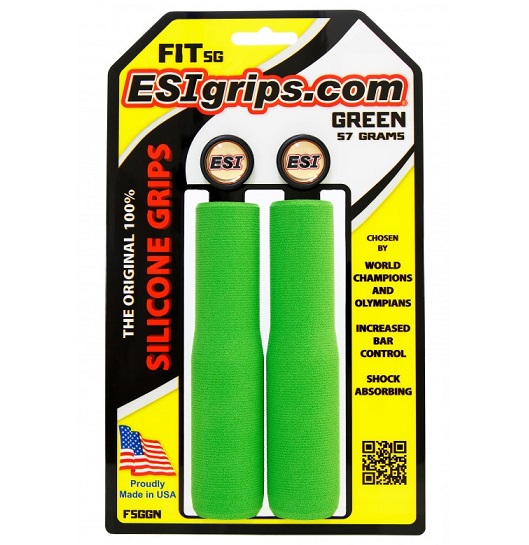 MTB gripy ESI Fit SG zelené