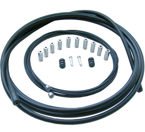 Lanká + bowdeny Extend PTFE Teflon Black radenie
