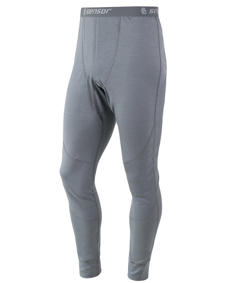 Spodky Sensor Merino Wool Active pánske šedé
