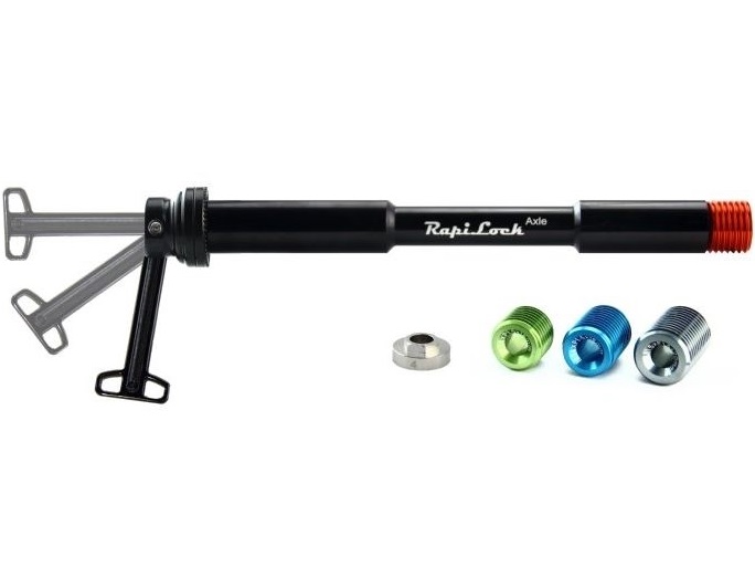 Pevná os RapiLock MTB predná 15x100/110mm s adaptérmi