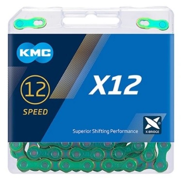 Reťaz KMC X12 Aurora Green 12sp