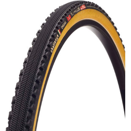 Cross plášť Challenge Chicane Pro 700x33C TLR kevlar Black/Tan
