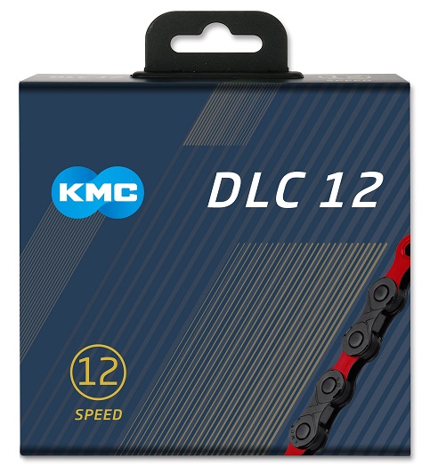 Reťaz KMC X12 DLC Black/Red 12sp