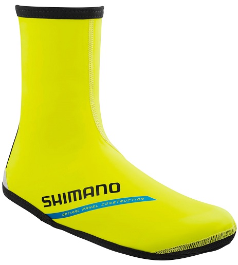 Návleky na tretry Shimano Dual Fit Thermal Neon žlté
