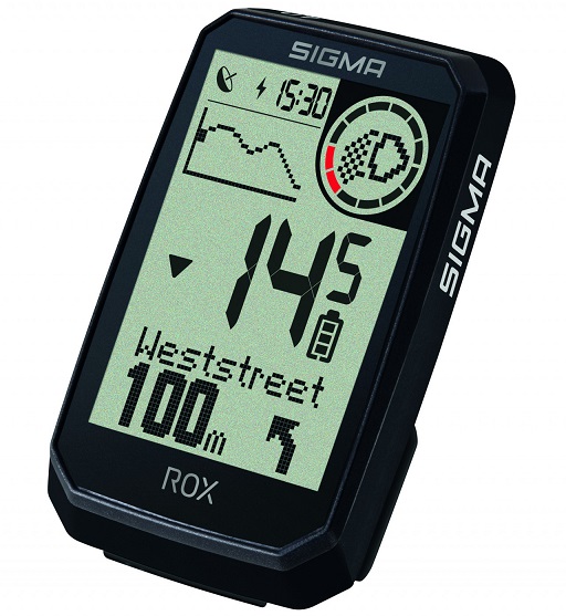 Sigma ROX 4.0 GPS White HR Set