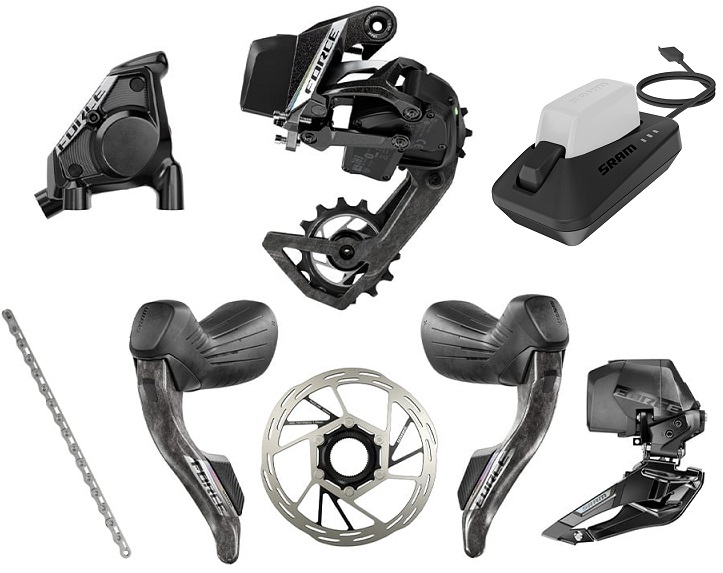 Set Sram Force E1 AXS 2x12sp Upgrade Kit