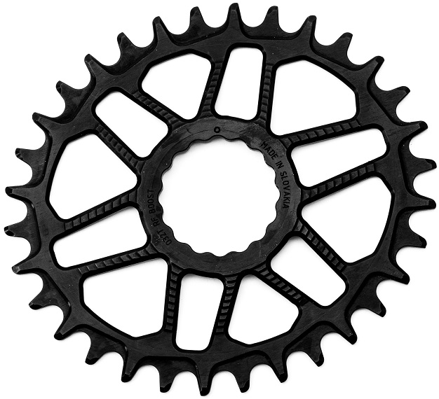 MTB prevodník SUNCycle Podium RF Oval Boost čierny