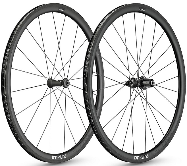 Zapletané kolesá DT Swiss PRC1400 Spline 35 Carbon Clincher