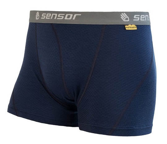 Boxerky Sensor Merino Wool DF pánske modré