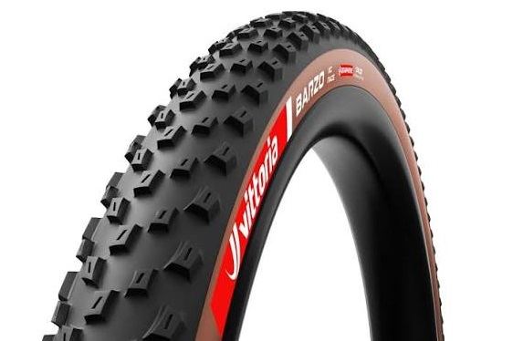 MTB plášť Vittoria Barzo XC Race 29x2.40 TLR Graphene 2.0 Black/Brown