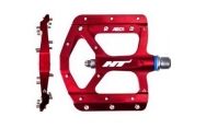 MTB pedále HT Evo AE01 červené