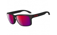 Oakley Holbrook Matte Black/+Red Iridium