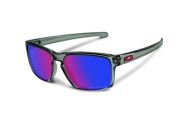 Oakley Sliver Grey Smoke/ Red Iridium Polarized 