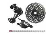 Set Sram X01 Eagle Trigger Black 1x12sp