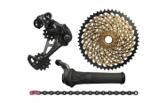 Set Sram XX1 Eagle GripShift Black 1x12sp 