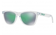 Oakley Frogskin Crystal Clear/Jade Iridium