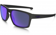 Oakley Sliver Matte Black/Violet Iridium Polarized