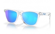 Oakley Frogskin Crystal Clear/Prizm Sapphire