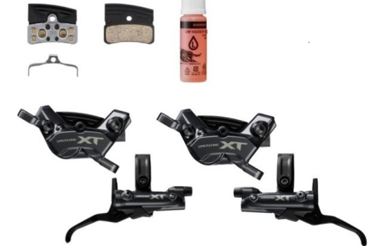 Set MTB brzdy Shimano Deore XT BR-M8220 4P I-Spec EV Resin