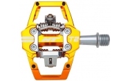 MTB pedále HT T2 oranžové