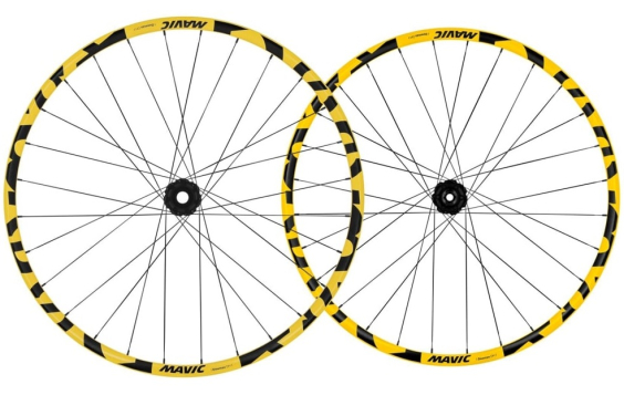 MTB zapletané kolesá Mavic Deemax DH Yellow Mullet 29/27.5 INTL
