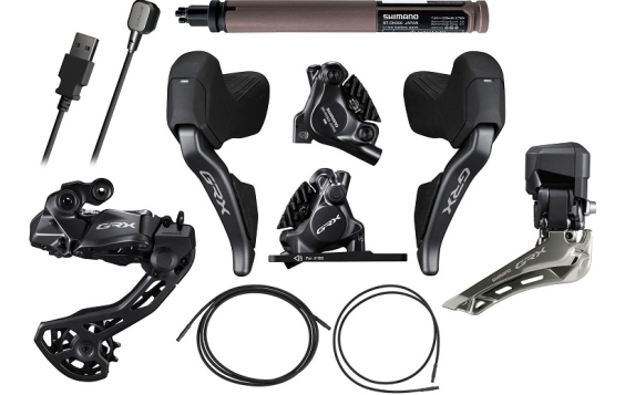 Set Shimano GRX RX825 Di2 Disc 2x12sp