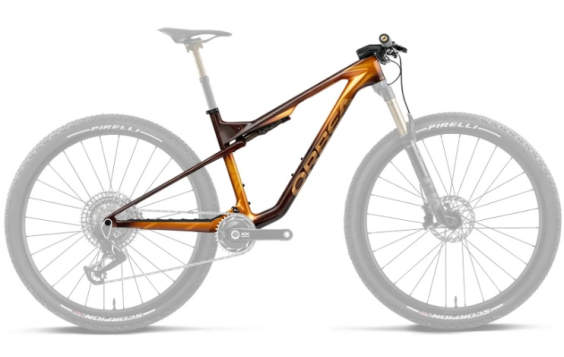 Rámový set Orbea Oiz Carbon OMX 2027 Caramel View - Leo Orange