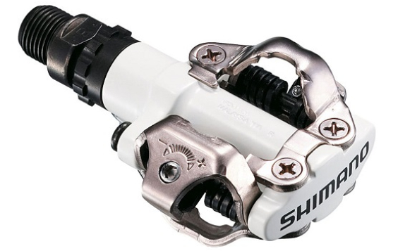 MTB pedále Shimano PD-M520 biele