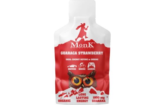 Monk Guaraca Caffeine Energy 30g jahoda